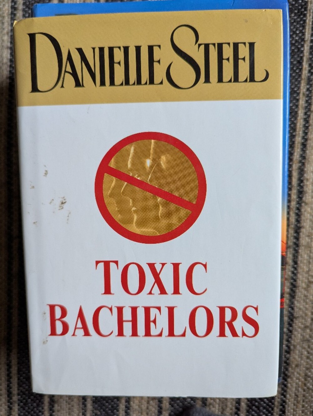 Danielle Steel Toxic Bachelors Hardcover Book Interesting Story 326 Pages